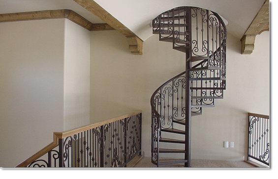 Custom Iron Spiral Staircases Las Vegas NV